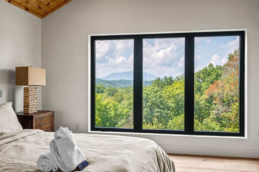 People having food and drinks at ski lodge